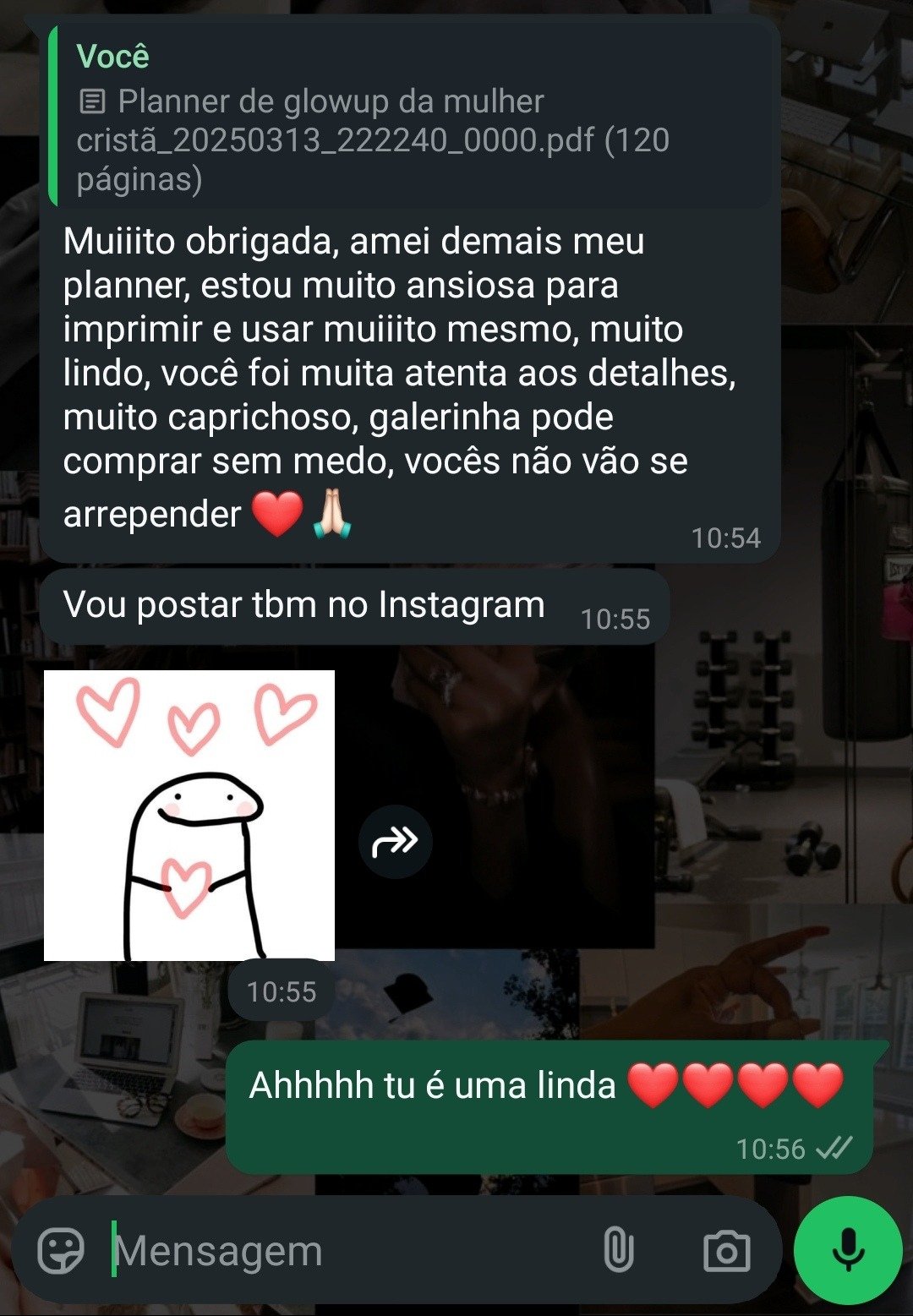 Prova social de Beatriz S.